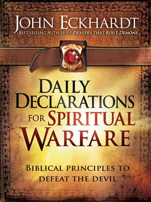 cover image of Daily Declarations for Spiritual Warfare